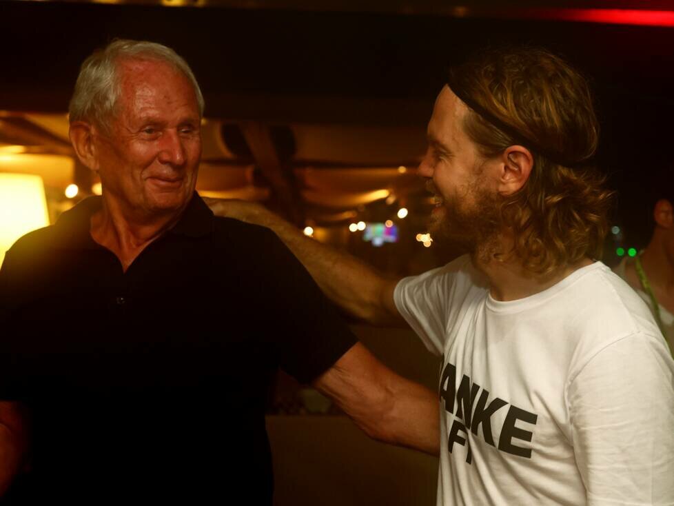 Helmut Marko, Sebastian Vettel