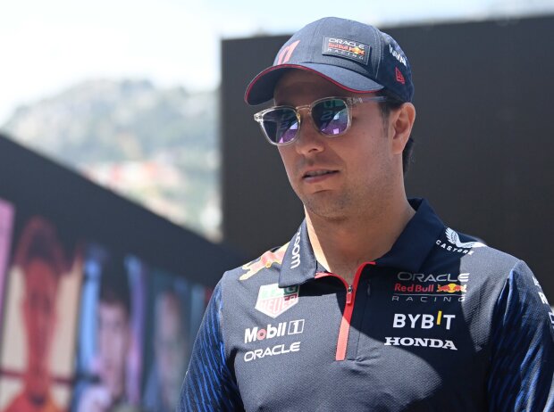 Titel-Bild zur News: Sergio Perez (Red Bull) vor dem Formel-1-Rennen in Monaco 2023