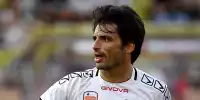 Carlos Sainz im Fuß0balldress der Nazionale Piloti