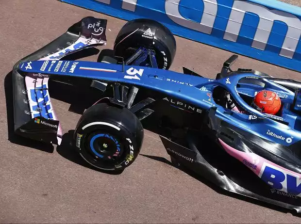 Esteban Ocon im Alpine A523 beim Formel-1-Rennen in Monaco 2023 Titel-Bild zur News: Esteban Ocon im Alpine A523 beim Formel-1-Rennen in Monaco 2023