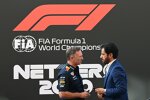 Christian Horner (Red Bull) und FIA-Präsident Mohammed bin Sulayem 