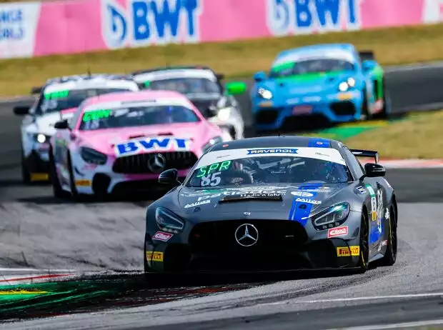 Siegerauto: Der Mercedes-AMG GT4 von Jan Philipp Springob und Simon Primm Titel-Bild zur News: Siegerauto: Der Mercedes-AMG GT4 von Jan Philipp Springob und Simon Primm