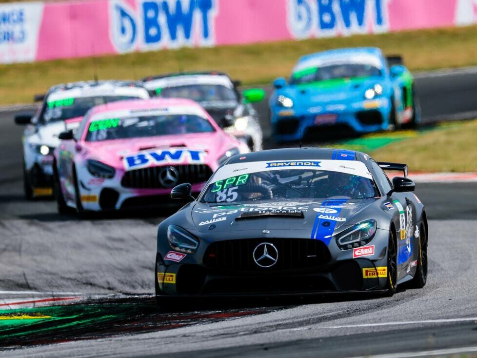 Siegerauto: Der Mercedes-AMG GT4 von Jan Philipp Springob und Simon Primm
