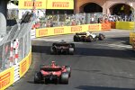 Lando Norris (McLaren), Charles Leclerc (Ferrari) und Carlos Sainz (Ferrari) 