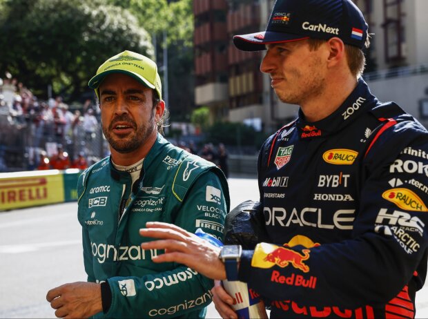 Titel-Bild zur News: Fernando Alonso, Max Verstappen