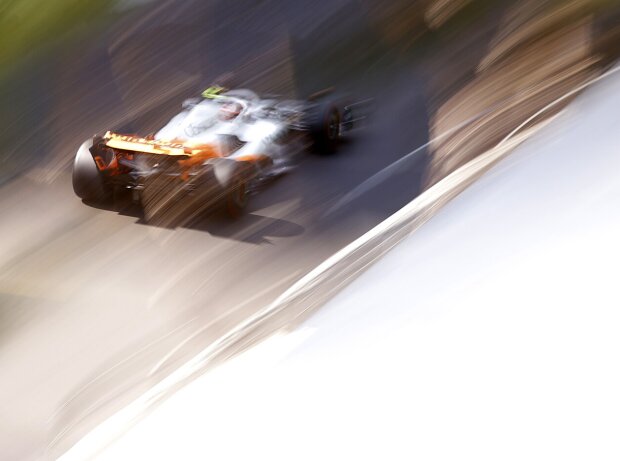 Titel-Bild zur News: Lando Norris (McLaren MCL60) im Qualifying zum Formel-1-Rennen in Monaco 2023