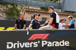 Kevin Magnussen (Haas), Sergio Perez (Red Bull) und Nico Hülkenberg (Haas) 