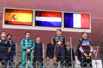 Max Verstappen (Red Bull), Fernando Alonso (Aston Martin) und Esteban Ocon (Alpine) 