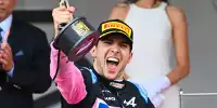 Esteban Ocon bejubelt Platz drei beim Formel-1-Rennen in Monaco 2023