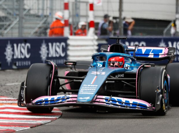 Titel-Bild zur News: Esteban Ocon im Alpine A523 beim Formel-1-Rennen in Monaco 2023