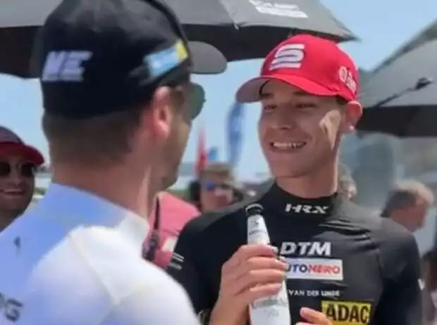 Maro Engel, Sheldon van der Linde Titel-Bild zur News: Maro Engel, Sheldon van der Linde