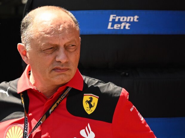 Titel-Bild zur News: Ferrari-Teamchef Frederic Vasseur beim Formel-1-Rennen in Monaco 2023