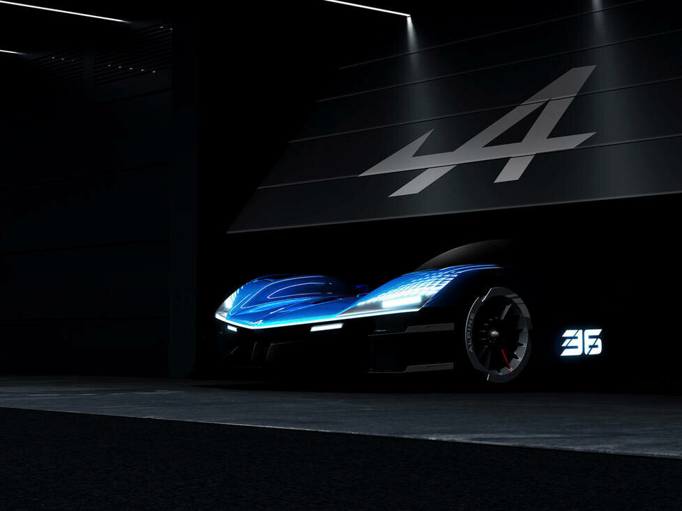 LMDh: Alpine A110 R Le Mans (Computergrafik)