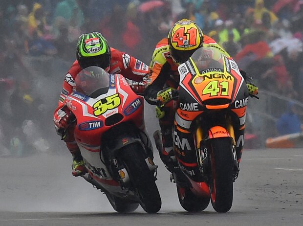 Cal Crutchlow, Aleix Espargaro Cal Crutchlow, Aleix Espargaro