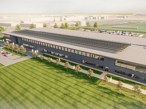 Aston-Martin-Fabrik in Silverstone Aston-Martin-Fabrik in Silverstone