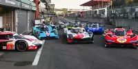 Gruppenfoto: LMDh- und LMH-Autos für die Hypercar-Klasse der WEC 2023