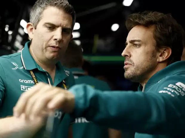 Titel-Bild zur News: Fernando Alonso (Aston Martin)