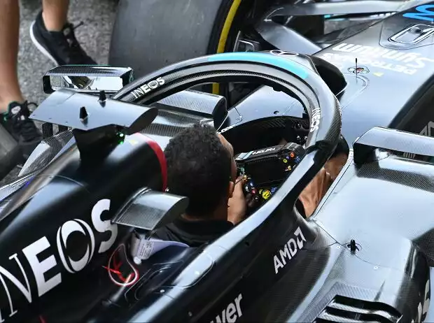 Titel-Bild zur News: Der Mercedes W14 von George Russell