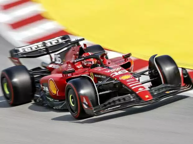Charles Leclerc beim Training zum Formel-1-Rennen 2023 in Barcelona (Spanien) Titel-Bild zur News: Charles Leclerc beim Training zum Formel-1-Rennen 2023 in Barcelona (Spanien)