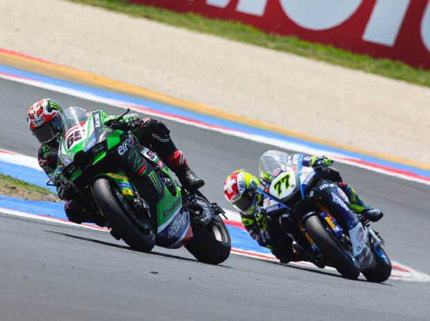 Jonathan Rea;Dominique Aegerter Jonathan Rea;Dominique Aegerter