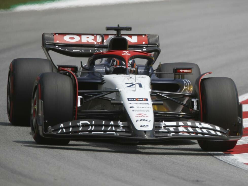 Nyck de Vries beim Training zum Formel-1-Rennen 2023 in Barcelona (Spanien)