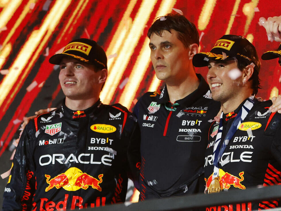 Max Verstappen, Sergio Perez, Fernando Alonso