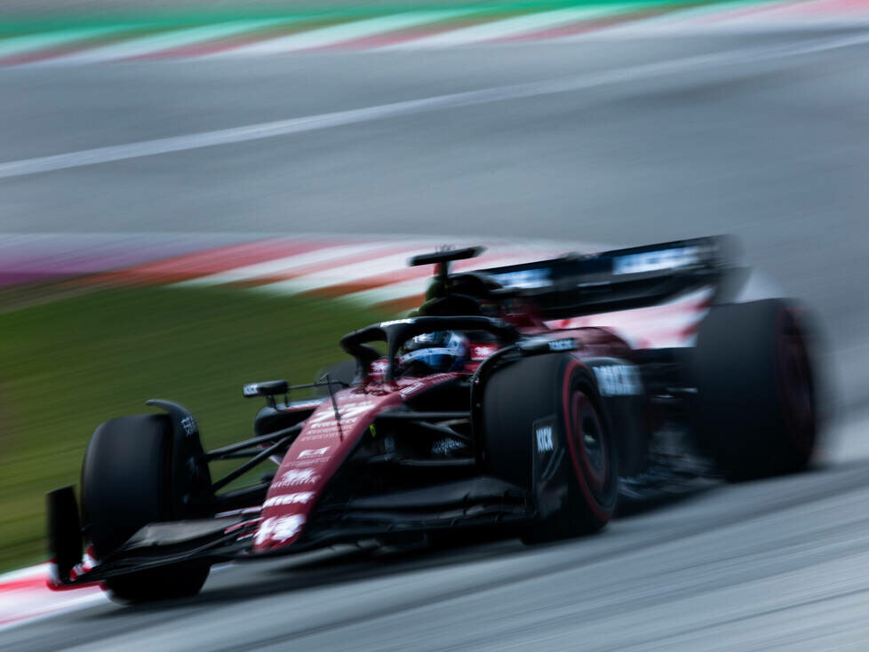Valtteri Bottas (Alfa Romeo C43) beim Formel-1-Rennen in Barcelona 2023