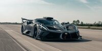 Bild zum Inhalt: Bugatti Bolide: Neue Details und krasser Klang bei Werkstests