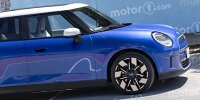 Neuer Mini Fünftürer (2024) im exklusiven Motor1-Rendering