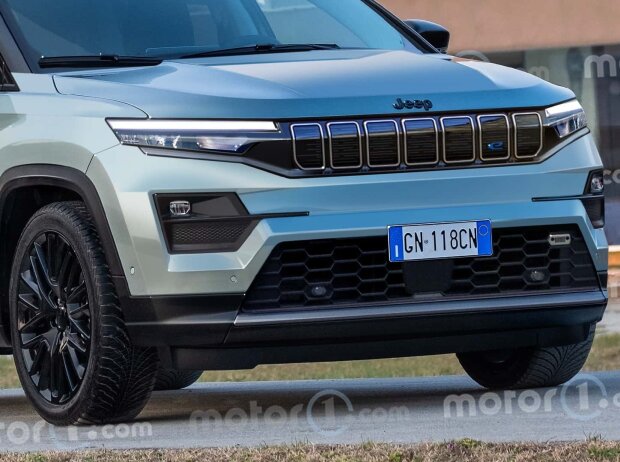 Jeep Compass Elektro (2025) im Motor1.com-Rendering Jeep Compass Elektro (2025) im Motor1.com-Rendering