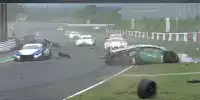 Unfall in der Super GT in Suzuka