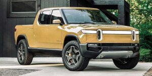 Rivian R1T in Stuttgart mit österreichischen Kennzeichen erwischt