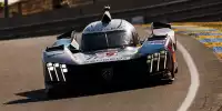 Die Peugeot 9X8 zeigen sich bei der Le-Mans-Premiere verbessert, aber noch nicht an der Spitze