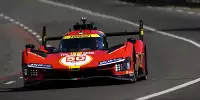 Bild zum Inhalt: 24h Le Mans 2023: Ferrari-Pole in 3:22.9, Cadillac brennt ab!