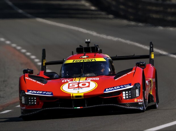 Titel-Bild zur News: Antonio Fuoco beschert Ferrari beim Le-Mans-Comeback in der Topklasse auf Anhieb die Poleposition