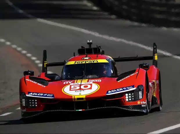 Antonio Fuoco beschert Ferrari beim Le-Mans-Comeback in der Topklasse auf Anhieb die Poleposition Titel-Bild zur News: Antonio Fuoco beschert Ferrari beim Le-Mans-Comeback in der Topklasse auf Anhieb die Poleposition