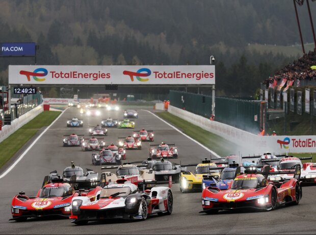 Start zu den 6h Spa der WEC 2023