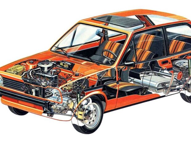 Ford Fiesta I 1976 - Die Mechanik