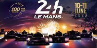 Grafik: Poster für die 24h Le Mans 2023