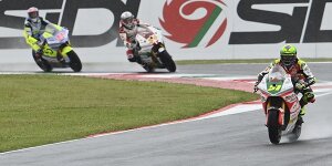MotoE Rennen 2 in Mugello 2023: Granado gewinnt im Nassen