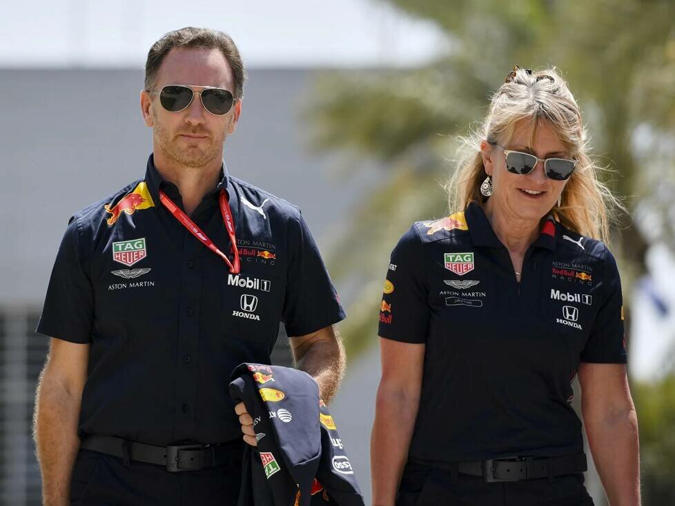 Christian Horner und Jayne Poole