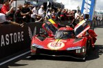 Alessandro Pier Guidi, James Calado und Antonio Giovinazzi 