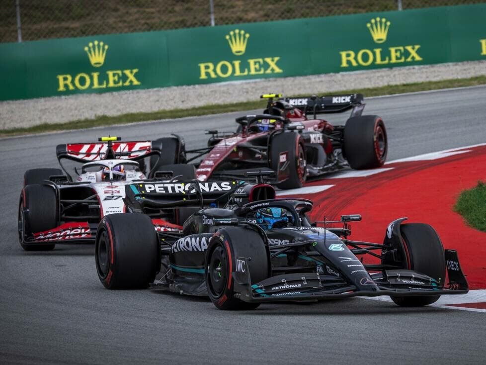 Guanyu Zhou, George Russell, Nico Hülkenberg