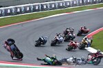 Fermin Aldeguer (Speed Up), Jeremy Alcoba (Gresini) und Darryn Binder (Intact GP) 