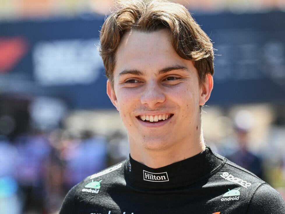 McLaren-Fahrer Oscar Piastri im Porträt in der Formel-1-Saison 2023