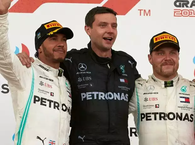 Lewis Hamilton, Valtteri Bottas, Sebastian Vettel Titel-Bild zur News: Lewis Hamilton, Valtteri Bottas, Sebastian Vettel