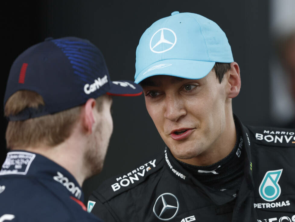 Max Verstappen, George Russell