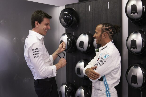 Toto Wolff Lewis Hamilton Mercedes Mercedes F1 ~Toto Wolff und Lewis Hamilton (Mercedes) ~ 