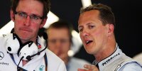 Andrew Shovlin und Michael Schumacher