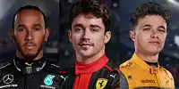 Lewis Hamilton, Charles Leclerc, Lando Norris